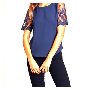Lulus embroidered top (brand new with tag)